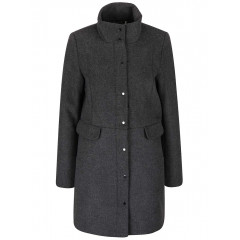 Palton gri inchis Vero Moda
