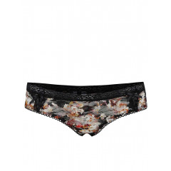 Boxeri din dantela cu imprimeu floral