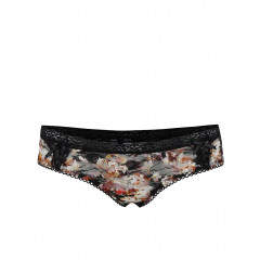 Boxeri din dantela cu imprimeu floral