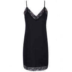 Neglijeu negru cu dantela