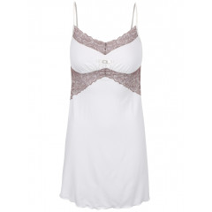 Camasa de noapte cu detalii din dantela
