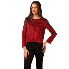 Jacheta scurta rosie