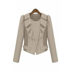 Sacou elegant cu volanase