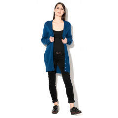 Cardigan lung cu nasturi - United Colors Of Benetton