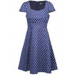 Rochie midi cu buline