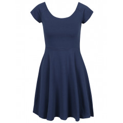 Rochie cu bretele incrucisate pe spate