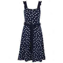 Rochie midi cu buline