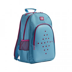 Ghiozdan cu gauri pentru insigne ornamentale