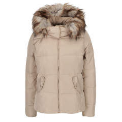 Geaca matlasata de iarna cu blana artificiala