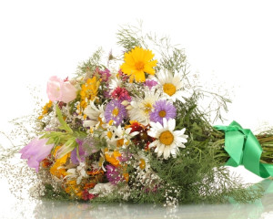 Un buchet de flori de camp