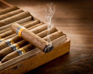 O cutie de trabucuri