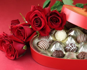 Flori si ciocolata  