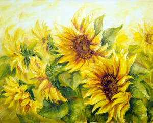 Galben cald si verde crud