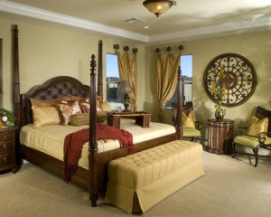 Foarte eleganta si decorata in culori calde.