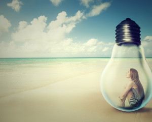 O luna pe o insula pustie