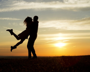 Langa persoana iubita. 