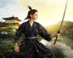 Onna-bugeisha (femeie razboinica)