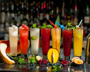 Un cocktail colorat