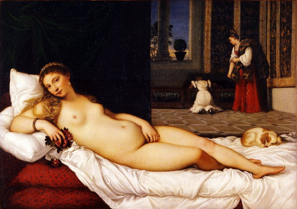 Acesta este tabloul lui Titian care l-a inspirat pe Manet. Care este numele acestei opere de arta?
