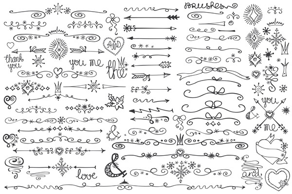 Mazgalesti diferite forme pe hartie...