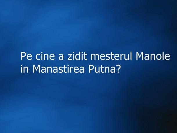 Alege raspunsul corect!