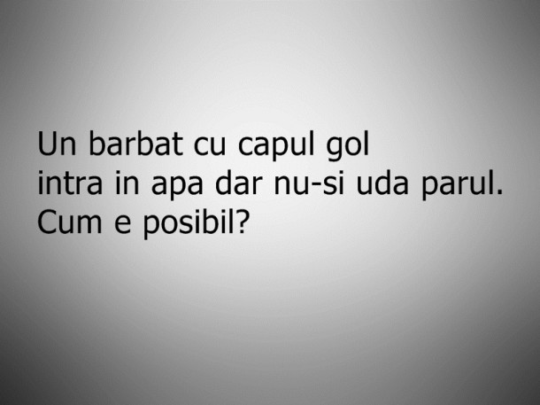 Alege raspunsul corect!