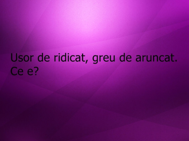 Care este raspunsul corect?