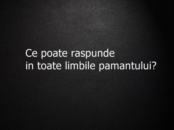 Care este raspunsul corect?