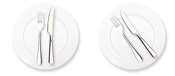 Ce semnifica aceste pozitii ale tacamurilor pe farfurie?