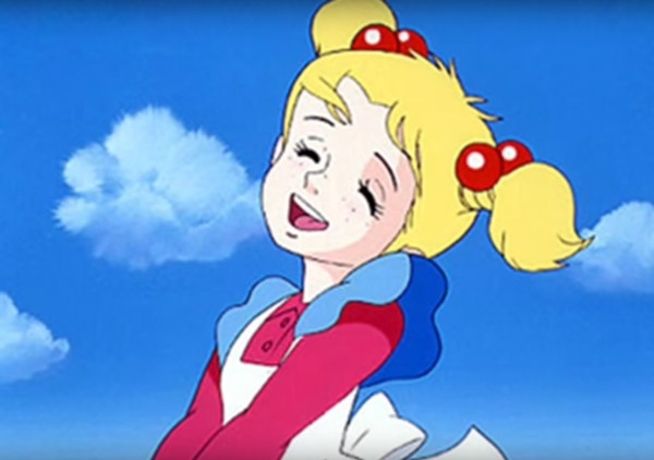 Fetita cu codite a fost eroina in desenele animate...