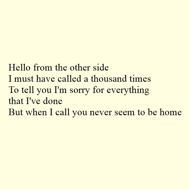 Cum se numeste melodia din care fac parte aceste versuri si cine o interpreteaza?