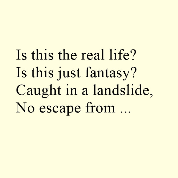 Completati versurile piesei Bohemian Rapsody interpretata de Queen!