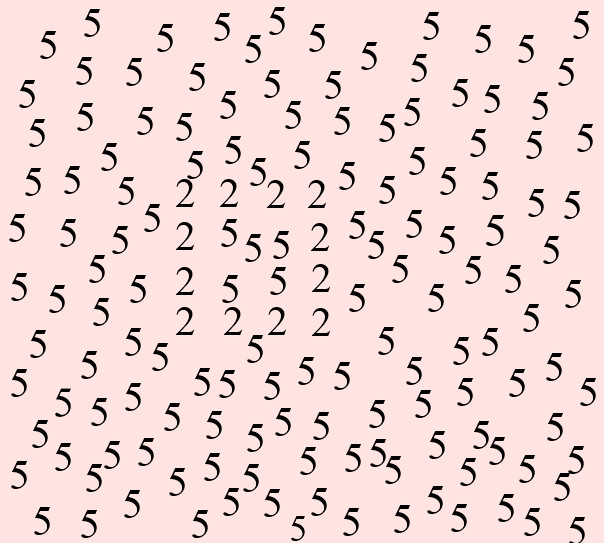 Ce forma geometrica am alcatuit in aceasta imagine din numarul 2?