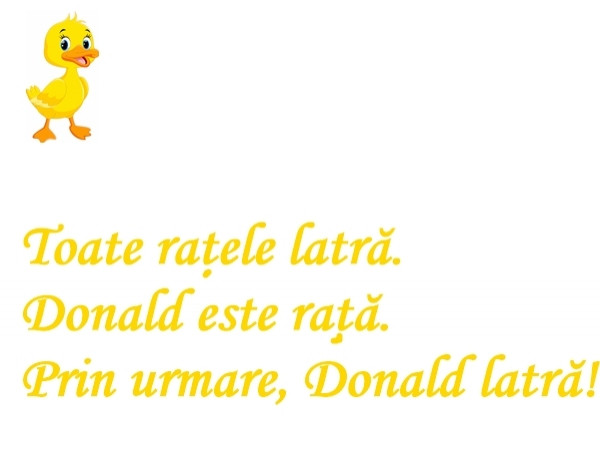 Alege raspunsul corect! 