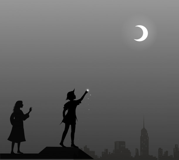 Cu cine zboara Peter Pan spre Tara de Nicaieri?
