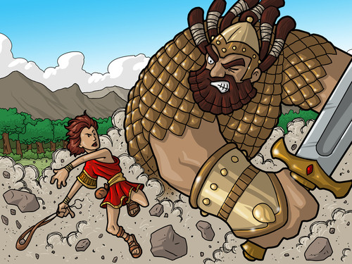 Cine l-a invins pe uriasul Golitat?