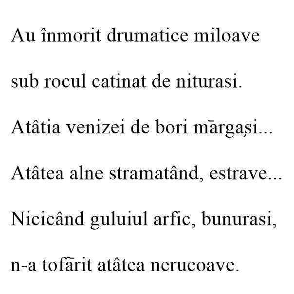 Cine a inventat poeziile in limba sparga?