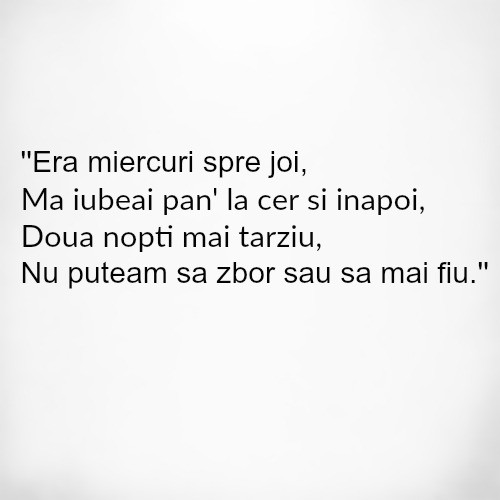 Cui apartin aceste versuri?