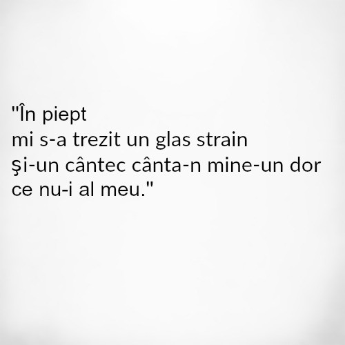 Cui apartin aceste versuri?