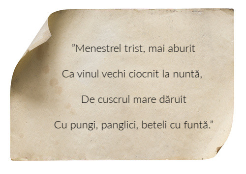 Din ce poezie sunt citate aceste versuri?