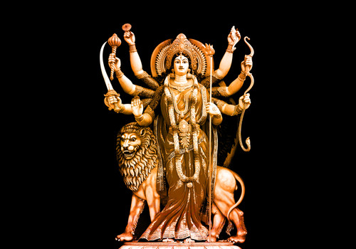 Durga este zeita...