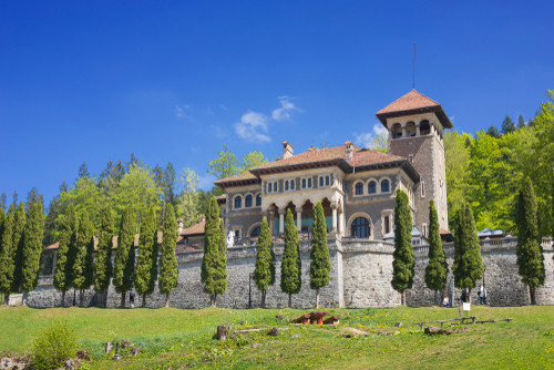 Ce castel este prezentat in imaginea de mai sus?