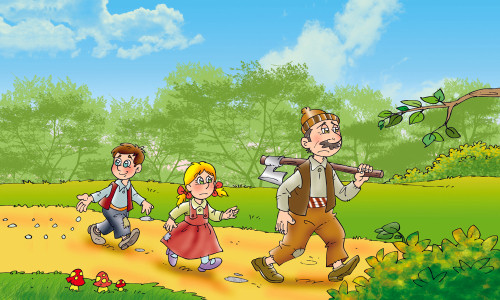 Care este personajul negativ din Hansel si Gretel?