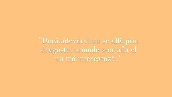 Cine este autorul acestui citat?