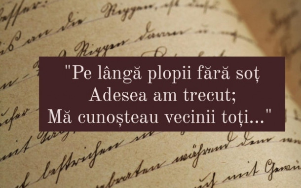 Care este continuarea acestor versuri?