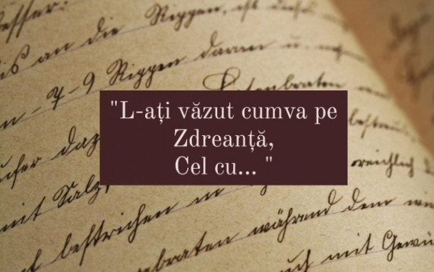 Care este continuarea acestor versuri?