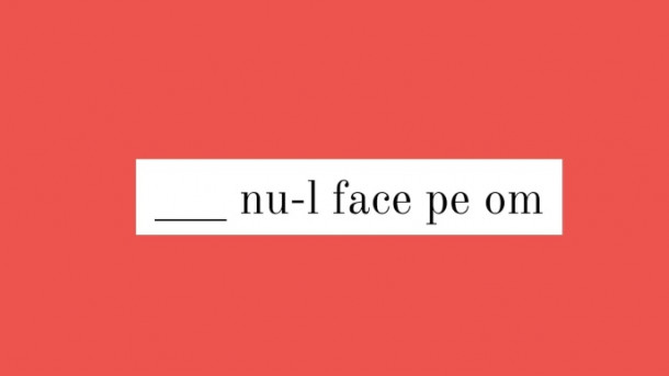 Care este cuvantul lipsa?