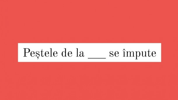 Care este cuvantul lipsa?