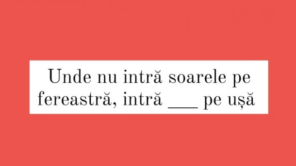Care este cuvantul lipsa?