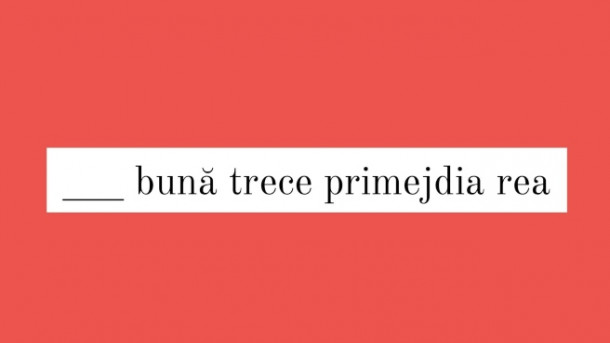 Care este cuvantul lipsa?